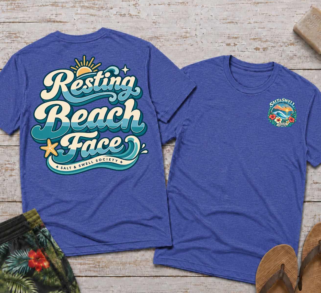 Resting Beach Face