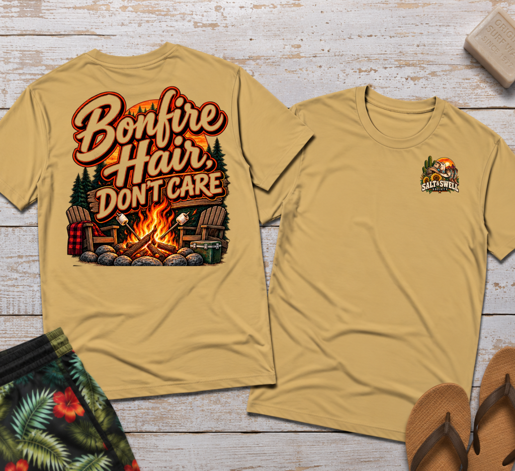 Lagerfeuer-Haare
